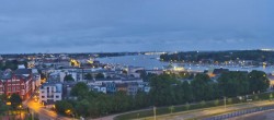 Archiv Foto Webcam Rostock Panorama vom Radisson Blue Hotel 03:00