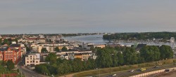 Archiv Foto Webcam Rostock Panorama vom Radisson Blue Hotel 06:00