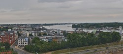 Archiv Foto Webcam Rostock Panorama vom Radisson Blue Hotel 06:00