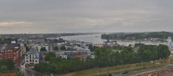 Archiv Foto Webcam Rostock Panorama vom Radisson Blue Hotel 17:00