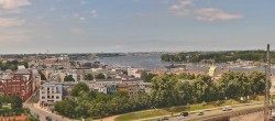 Archiv Foto Webcam Rostock Panorama vom Radisson Blue Hotel 13:00