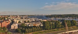 Archiv Foto Webcam Rostock Panorama vom Radisson Blue Hotel 05:00