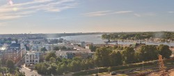Archiv Foto Webcam Rostock Panorama vom Radisson Blue Hotel 17:00