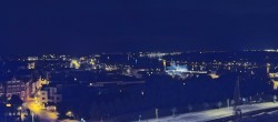 Archiv Foto Webcam Rostock Panorama vom Radisson Blue Hotel 23:00