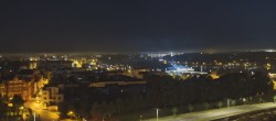 Archiv Foto Webcam Rostock Panorama vom Radisson Blue Hotel 01:00