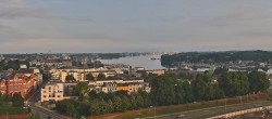 Archiv Foto Webcam Rostock Panorama vom Radisson Blue Hotel 06:00