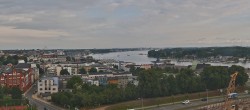 Archiv Foto Webcam Rostock Panorama vom Radisson Blue Hotel 07:00
