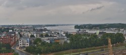 Archiv Foto Webcam Rostock Panorama vom Radisson Blue Hotel 11:00