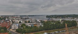 Archiv Foto Webcam Rostock Panorama vom Radisson Blue Hotel 13:00