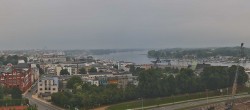 Archiv Foto Webcam Rostock Panorama vom Radisson Blue Hotel 06:00