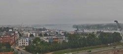 Archiv Foto Webcam Rostock Panorama vom Radisson Blue Hotel 07:00