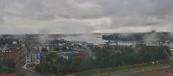 Archiv Foto Webcam Rostock Panorama vom Radisson Blue Hotel 05:00