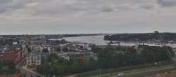 Archiv Foto Webcam Rostock Panorama vom Radisson Blue Hotel 14:00