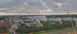Archiv Foto Webcam Rostock Panorama vom Radisson Blue Hotel 06:00
