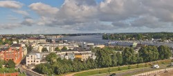 Archiv Foto Webcam Rostock Panorama vom Radisson Blue Hotel 07:00