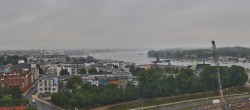 Archiv Foto Webcam Rostock Panorama vom Radisson Blue Hotel 06:00