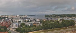Archiv Foto Webcam Rostock Panorama vom Radisson Blue Hotel 11:00