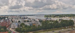 Archiv Foto Webcam Rostock Panorama vom Radisson Blue Hotel 15:00
