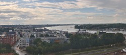 Archiv Foto Webcam Rostock Panorama vom Radisson Blue Hotel 17:00