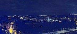 Archiv Foto Webcam Rostock Panorama vom Radisson Blue Hotel 23:00