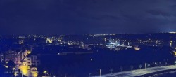Archiv Foto Webcam Rostock Panorama vom Radisson Blue Hotel 01:00