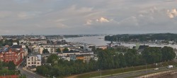 Archiv Foto Webcam Rostock Panorama vom Radisson Blue Hotel 05:00