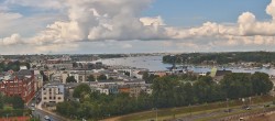 Archiv Foto Webcam Rostock Panorama vom Radisson Blue Hotel 13:00