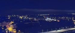 Archived image Webcam Rostock - Panoramic View Radisson Blue 23:00
