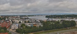 Archiv Foto Webcam Rostock Panorama vom Radisson Blue Hotel 07:00