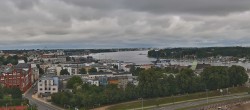 Archiv Foto Webcam Rostock Panorama vom Radisson Blue Hotel 09:00