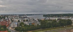 Archiv Foto Webcam Rostock Panorama vom Radisson Blue Hotel 17:00