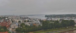 Archiv Foto Webcam Rostock Panorama vom Radisson Blue Hotel 06:00