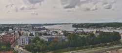 Archiv Foto Webcam Rostock Panorama vom Radisson Blue Hotel 15:00