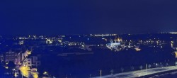 Archiv Foto Webcam Rostock Panorama vom Radisson Blue Hotel 03:00