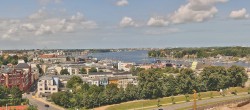 Archiv Foto Webcam Rostock Panorama vom Radisson Blue Hotel 11:00