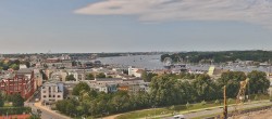 Archiv Foto Webcam Rostock Panorama vom Radisson Blue Hotel 13:00