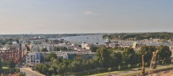 Archiv Foto Webcam Rostock Panorama vom Radisson Blue Hotel 15:00
