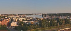 Archiv Foto Webcam Rostock Panorama vom Radisson Blue Hotel 06:00