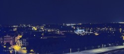 Archiv Foto Webcam Rostock Panorama vom Radisson Blue Hotel 01:00