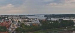 Archiv Foto Webcam Rostock Panorama vom Radisson Blue Hotel 05:00