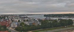 Archiv Foto Webcam Rostock Panorama vom Radisson Blue Hotel 05:00