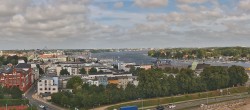 Archiv Foto Webcam Rostock Panorama vom Radisson Blue Hotel 09:00