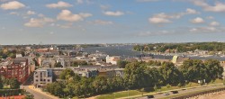 Archiv Foto Webcam Rostock Panorama vom Radisson Blue Hotel 13:00