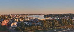 Archiv Foto Webcam Rostock Panorama vom Radisson Blue Hotel 05:00