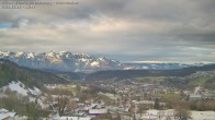 Archived image Webcam View from Gampelün in Frastanz 13:00