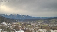 Archived image Webcam View from Gampelün in Frastanz 13:00