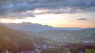 Archiv Foto Webcam Ausblick von Gampelün bei Frastanz 19:00