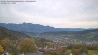 Archived image Webcam View from Gampelün in Frastanz 09:00
