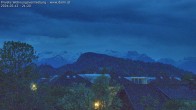 Archived image Webcam View of Alvier and Fulfirst from Gisingen in Feldkirch 21:00
