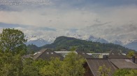 Archiv Foto Webcam Ausblick von Gisingen in Feldkirch auf Alvier und Fulfirst 11:00